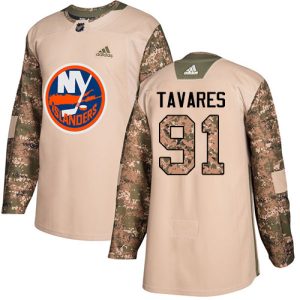 NHL New York Islanders Pelipaita #91 John Tavares Authentic Camo Veterans Day Practice